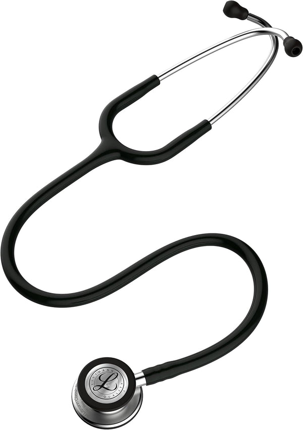 سماعة طبية ليتلمان كلاسيك 3 (Littmann Classic III) من 3M – باللون الأسود