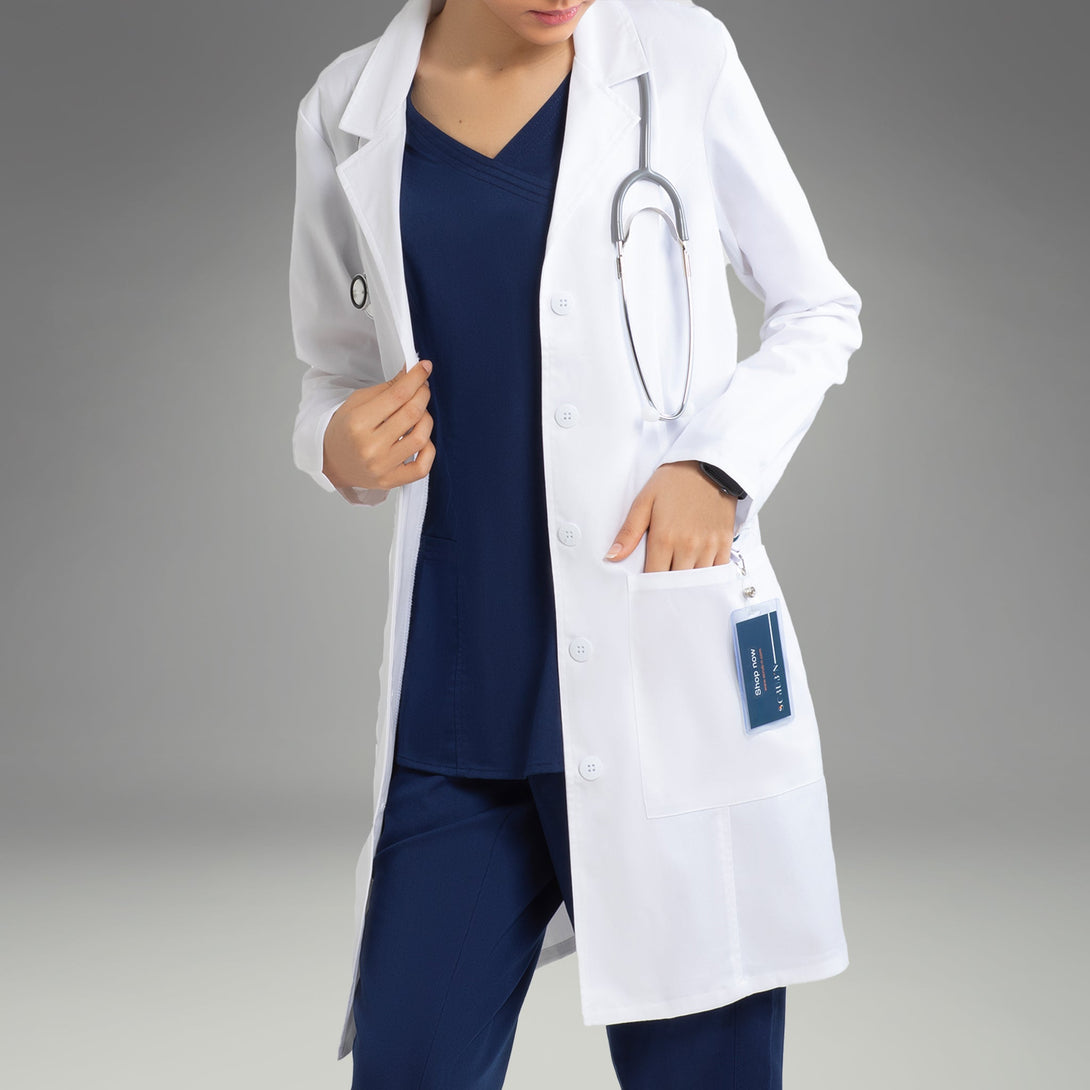 Cherokee 33Inch Women's Lab coat 4439 - scrubn