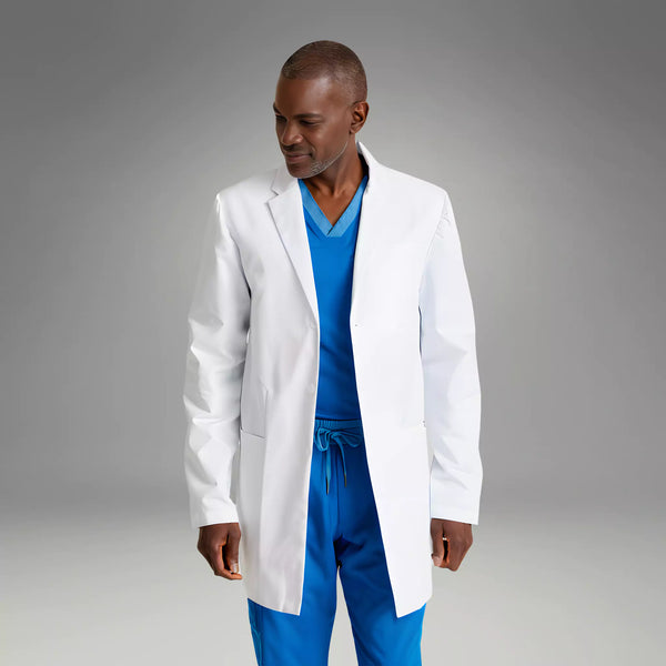 DEREK LAB COAT GRC962 - scrubn